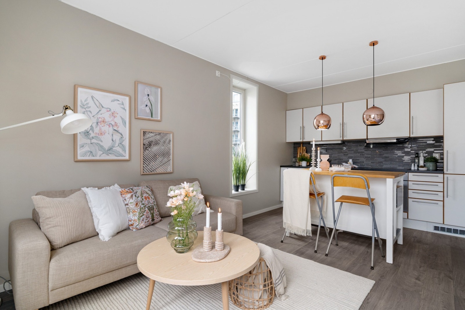 Leiligheten er fra 2005 og består av fine og tidsriktige materialvalg. Galleribilde