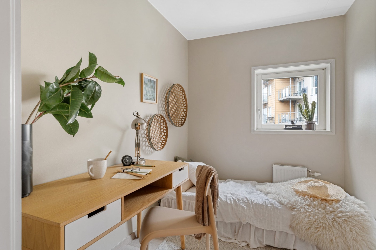 Soverom 2 er på 6 kvadratmeter. Galleribilde