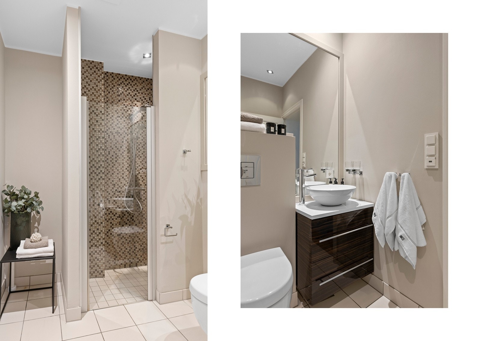 Her er hver detalj nøye gjennomtenkt - fra glassdører til armaturer og belysning. Galleribilde