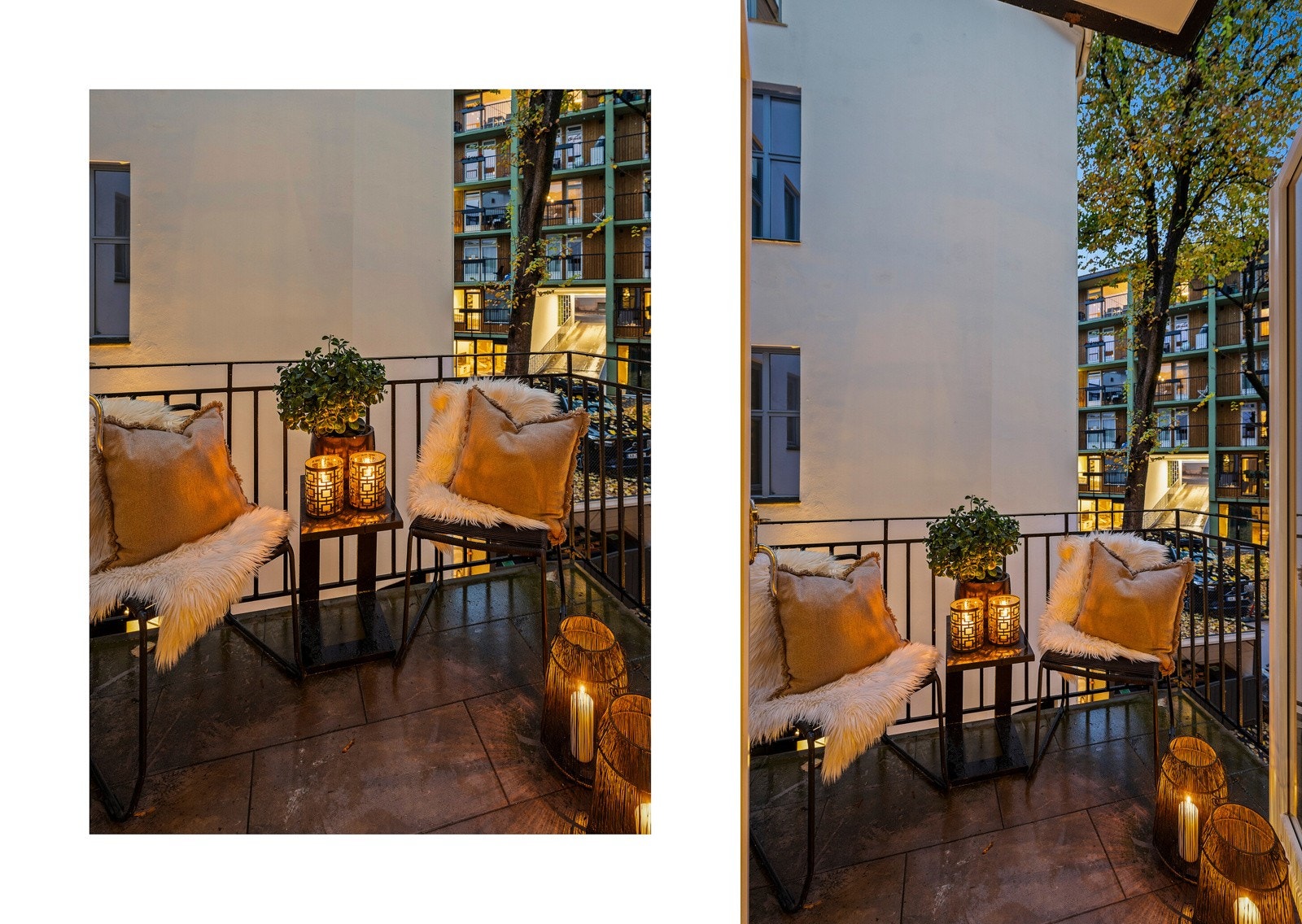 Et eksklusivt uterom - privat, skjermet og tilbaketrukket. Galleribilde