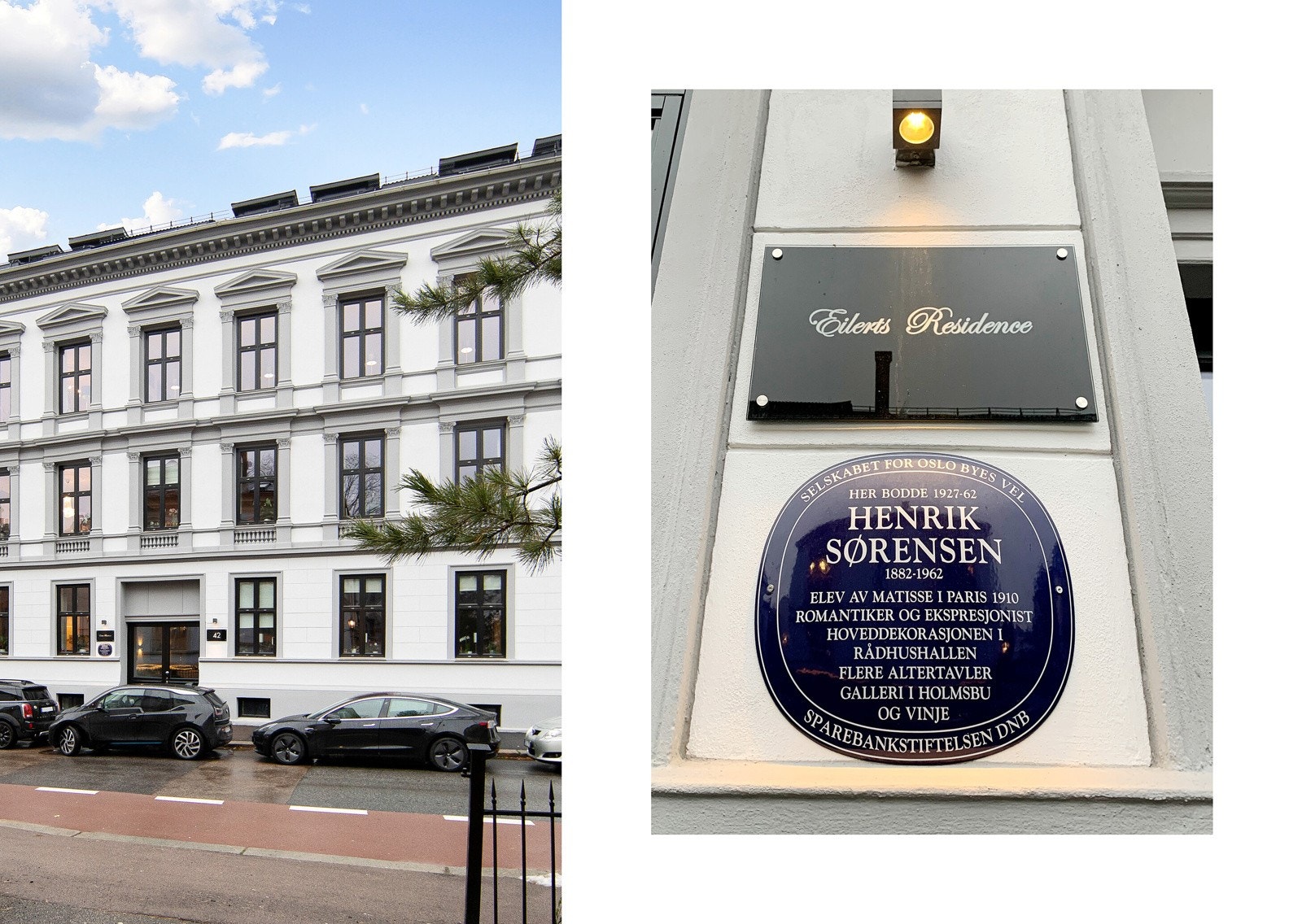 Eilert Sundts gate 42A har en sjelden kombinasjon av ro, eleganse og umiddelbar nærhet til alt byen har å by på. Beliggende på et av de mest ettertraktede områdene på Frogner byr denne eksklusive boligen på en tilbaketrukket med sentral beliggenhet. Galleribilde