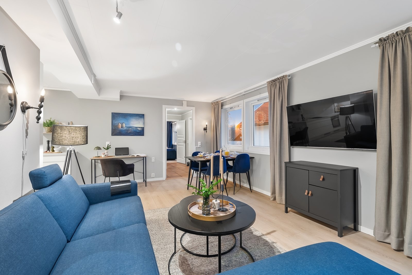 Stue/spisestuedel Galleribilde