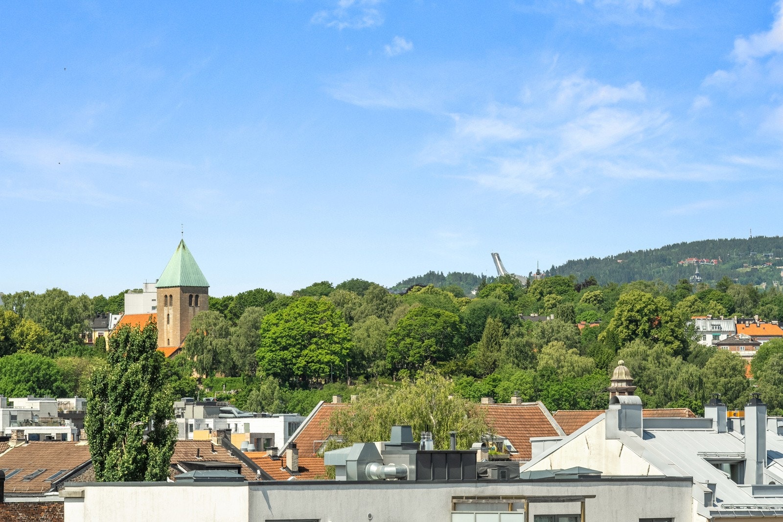 Her er det flott utsikt og gode solforhold hele dagen. Galleribilde