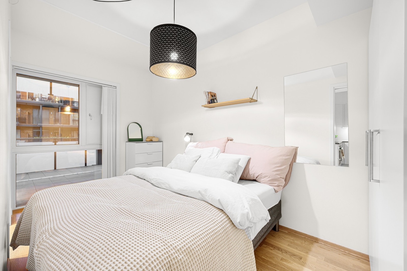 Hovedsoverommet er på 9,1 kvadratmeter. Galleribilde