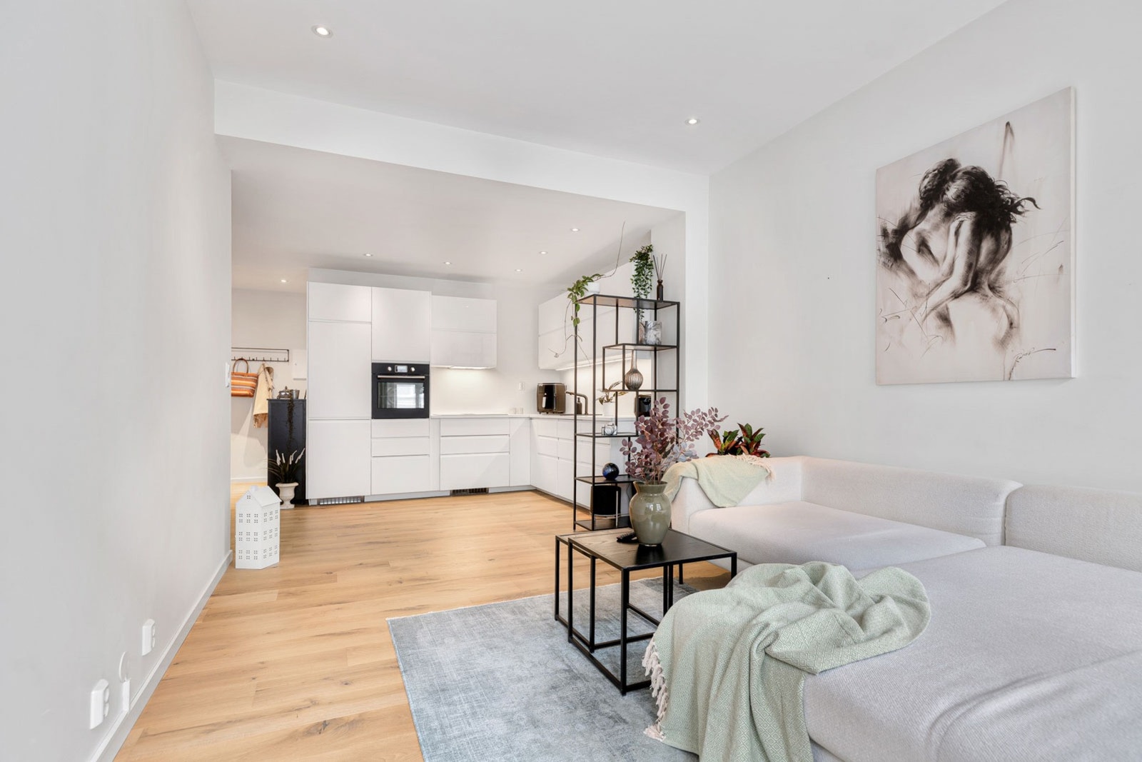 Sammenhengende med gjennomgående like gulver Galleribilde