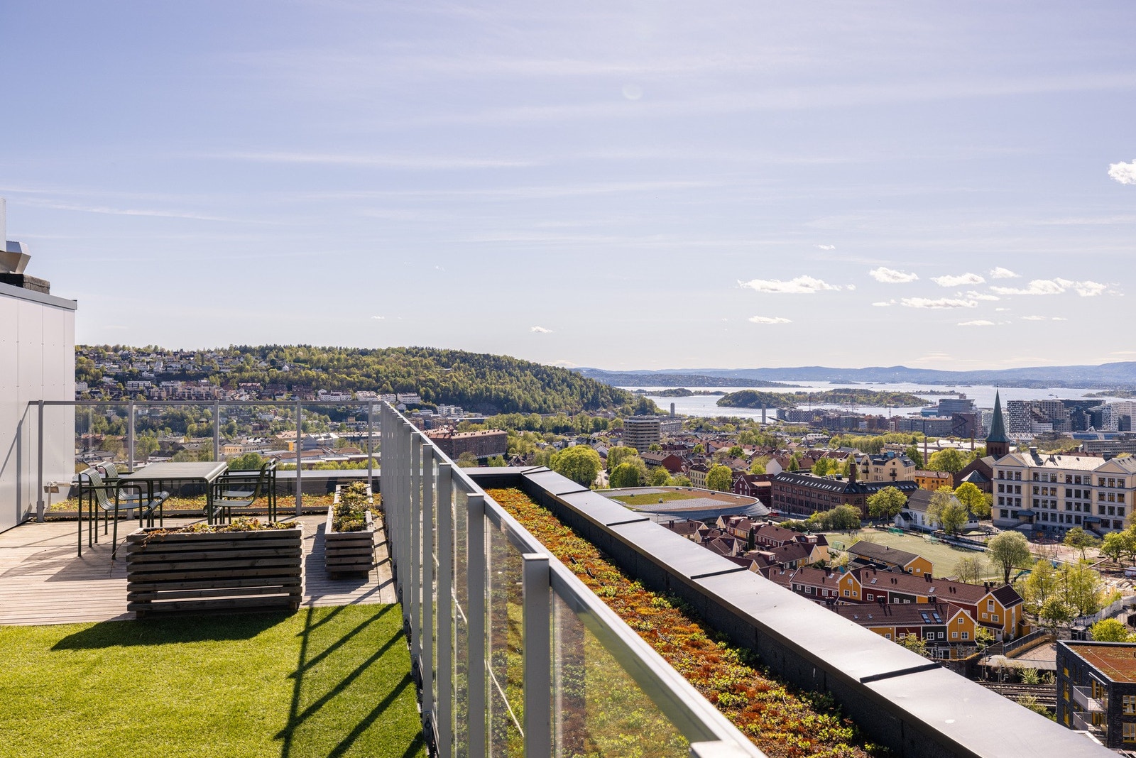 Man kan ikke be om bedre utsikt enn dette. Galleribilde