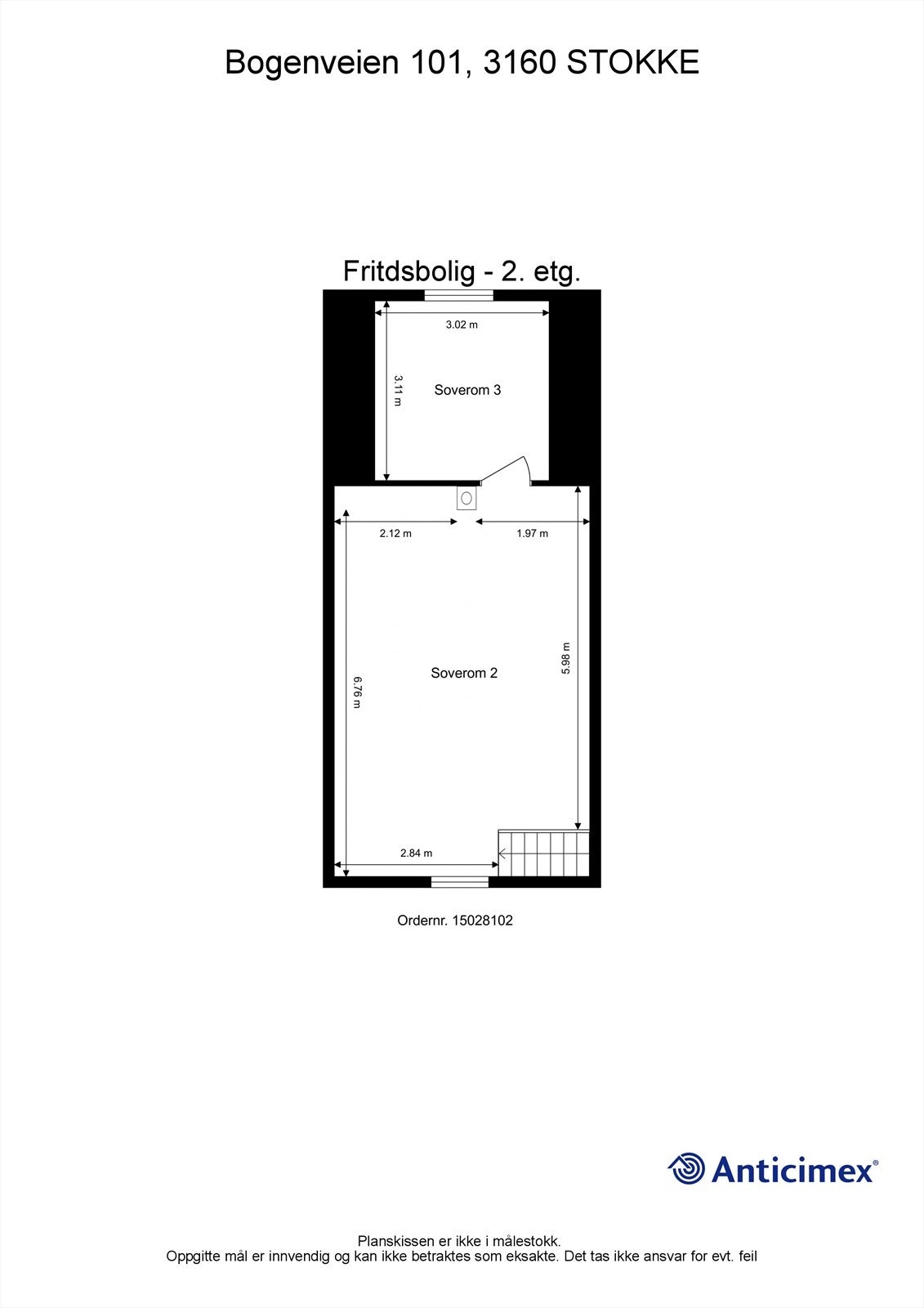 Plantegning 2. etg. Galleribilde