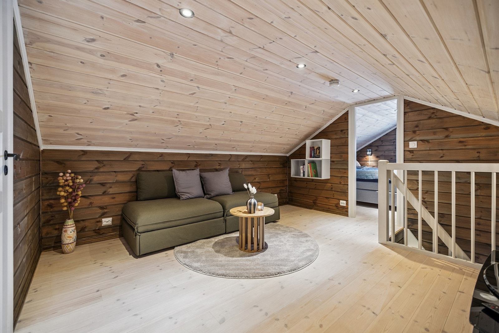 Disponibelt rom som i dag er brukt som loftstue. Galleribilde