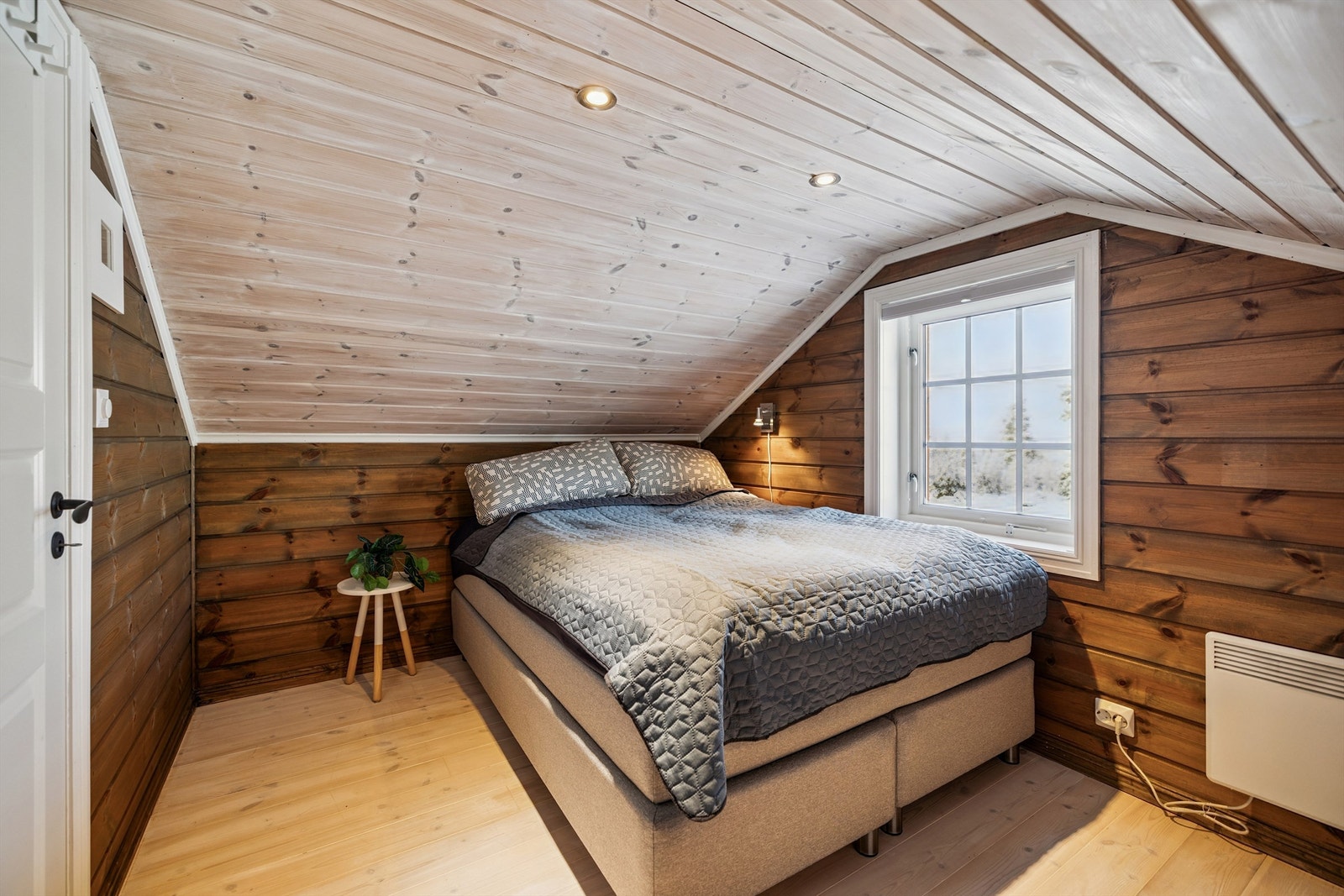 Disponibelt rom som i dag er brukt som soverom. Galleribilde