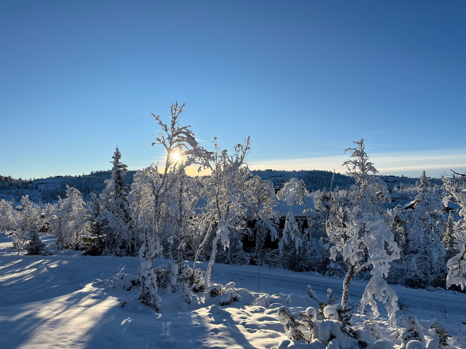 Vinterstemning! Foto: selgers eget bilde Galleribilde