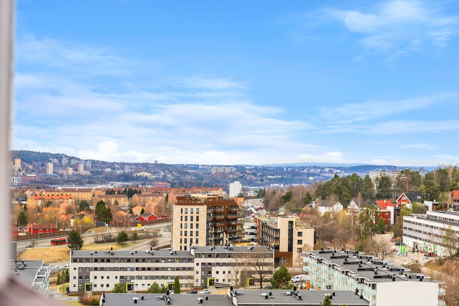Utsikt fra balkongen. Galleribilde
