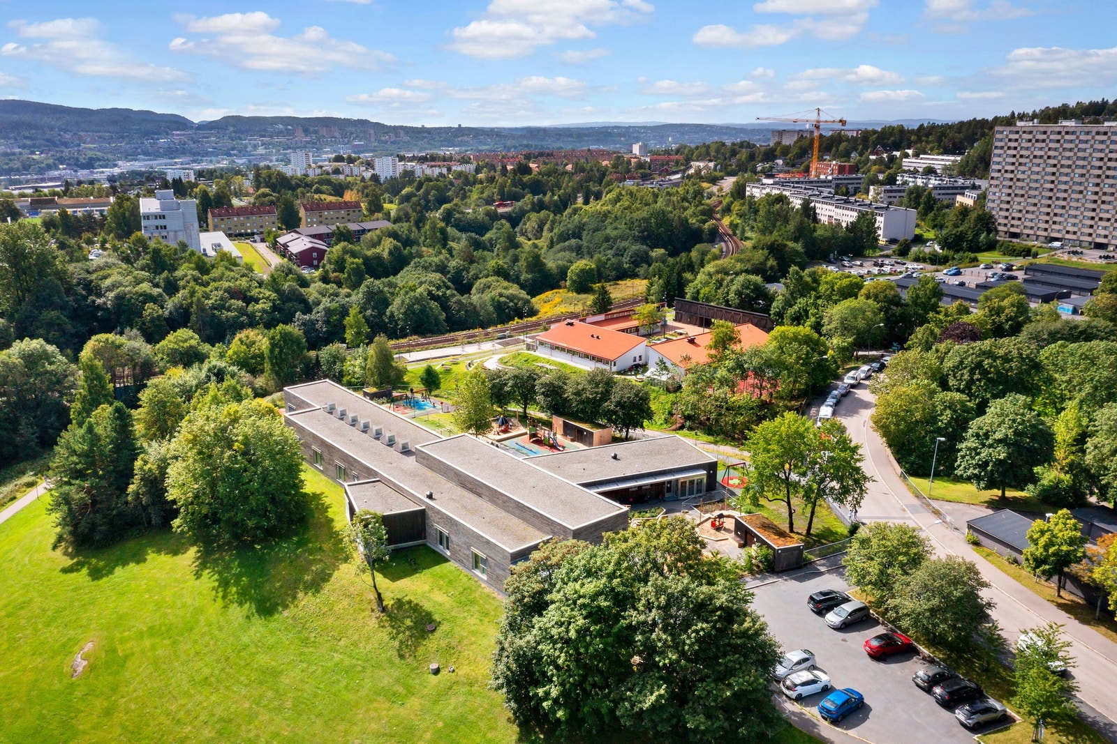 Slik som f.eks. Ammerudlia barnehage som er 3 minutter unna boligen. Galleribilde