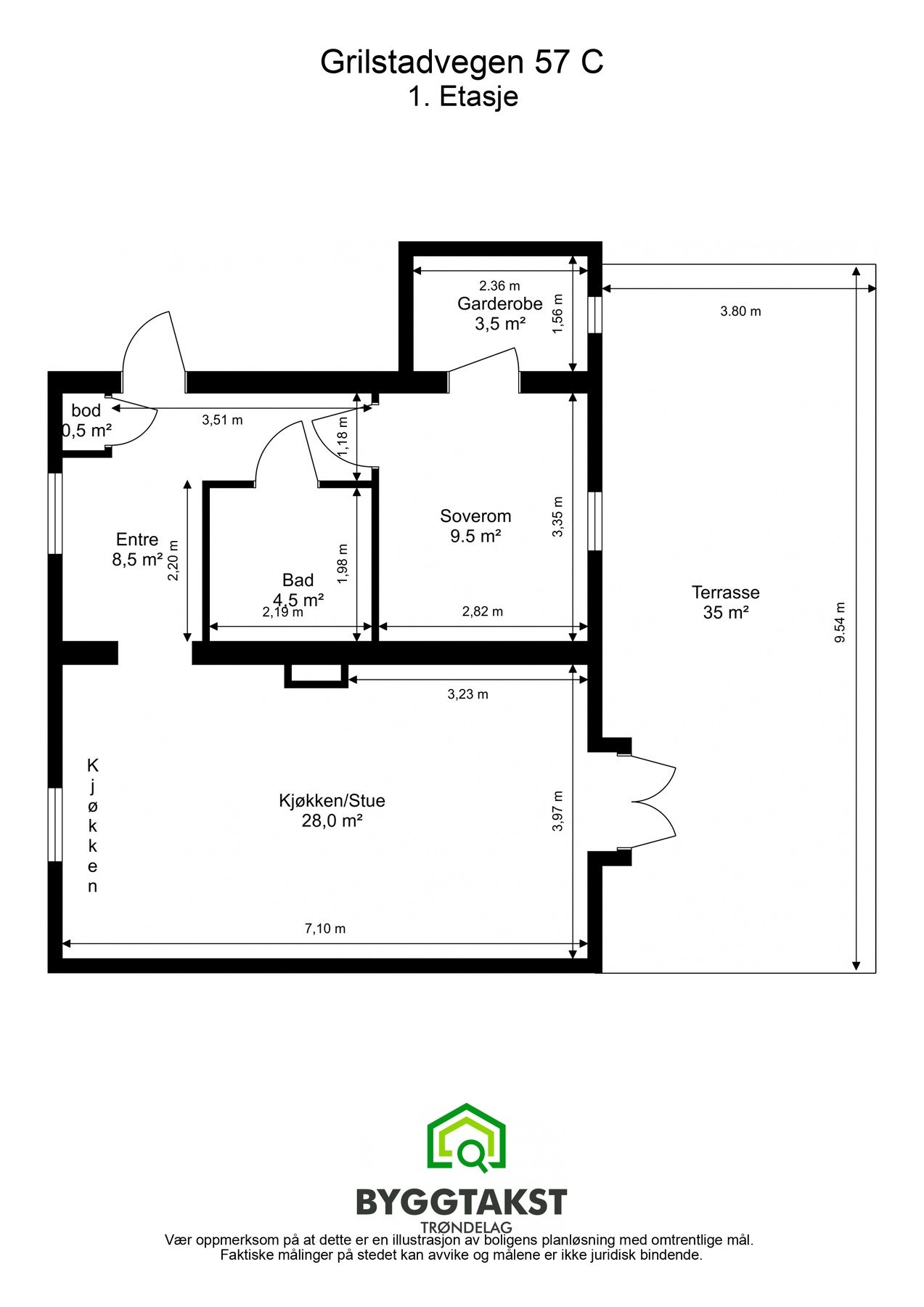 Planskisse. Galleribilde