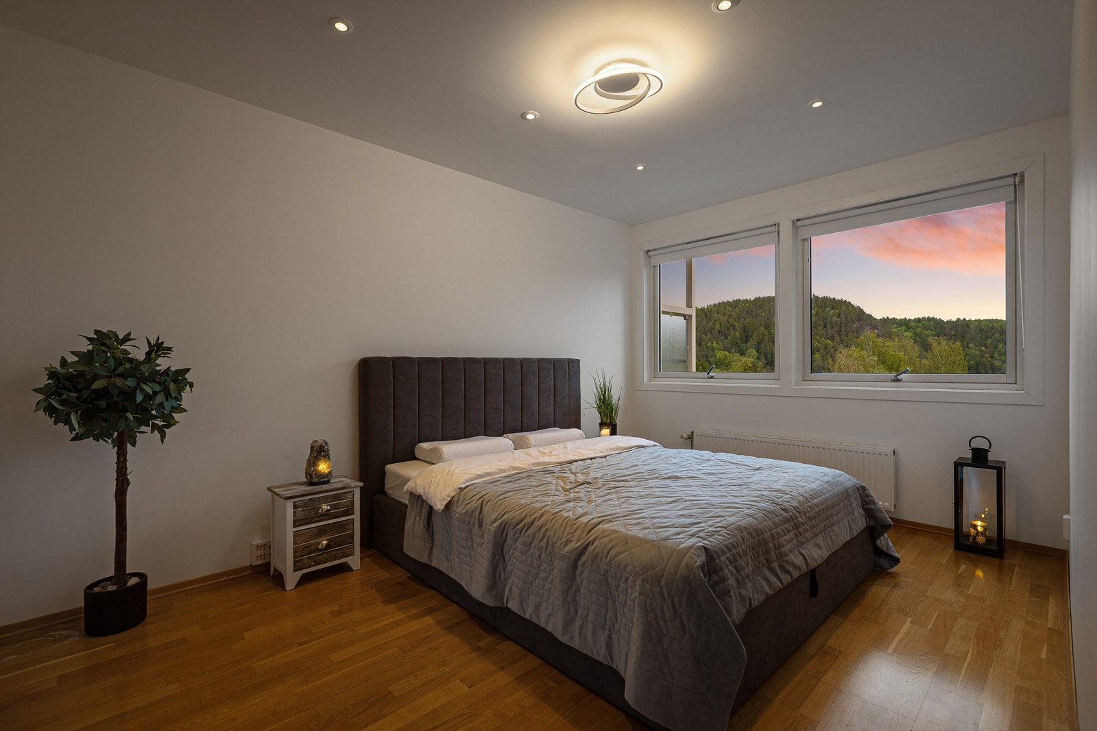 Soverom 1 - kveldsbilde Galleribilde