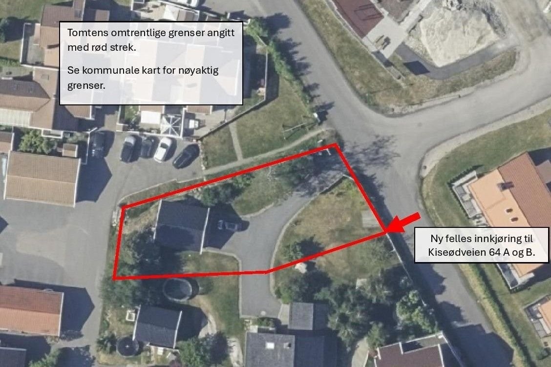 Tomten sett fra luften Galleribilde