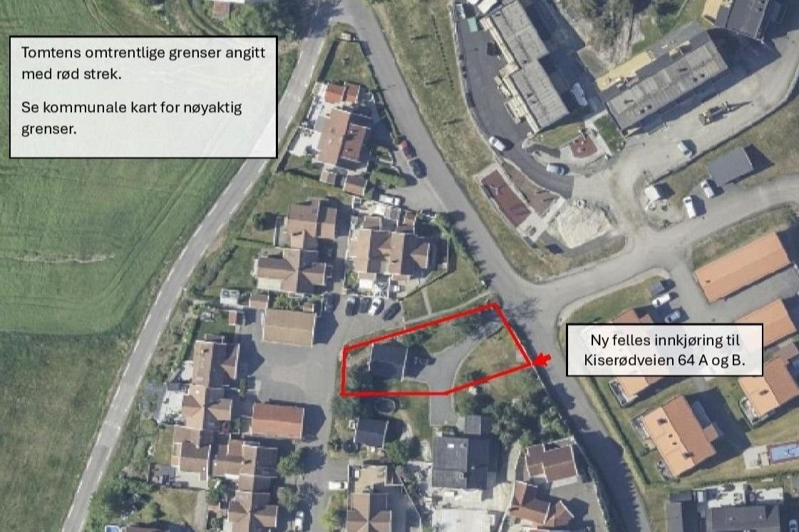 Tomten sett fra luften Galleribilde