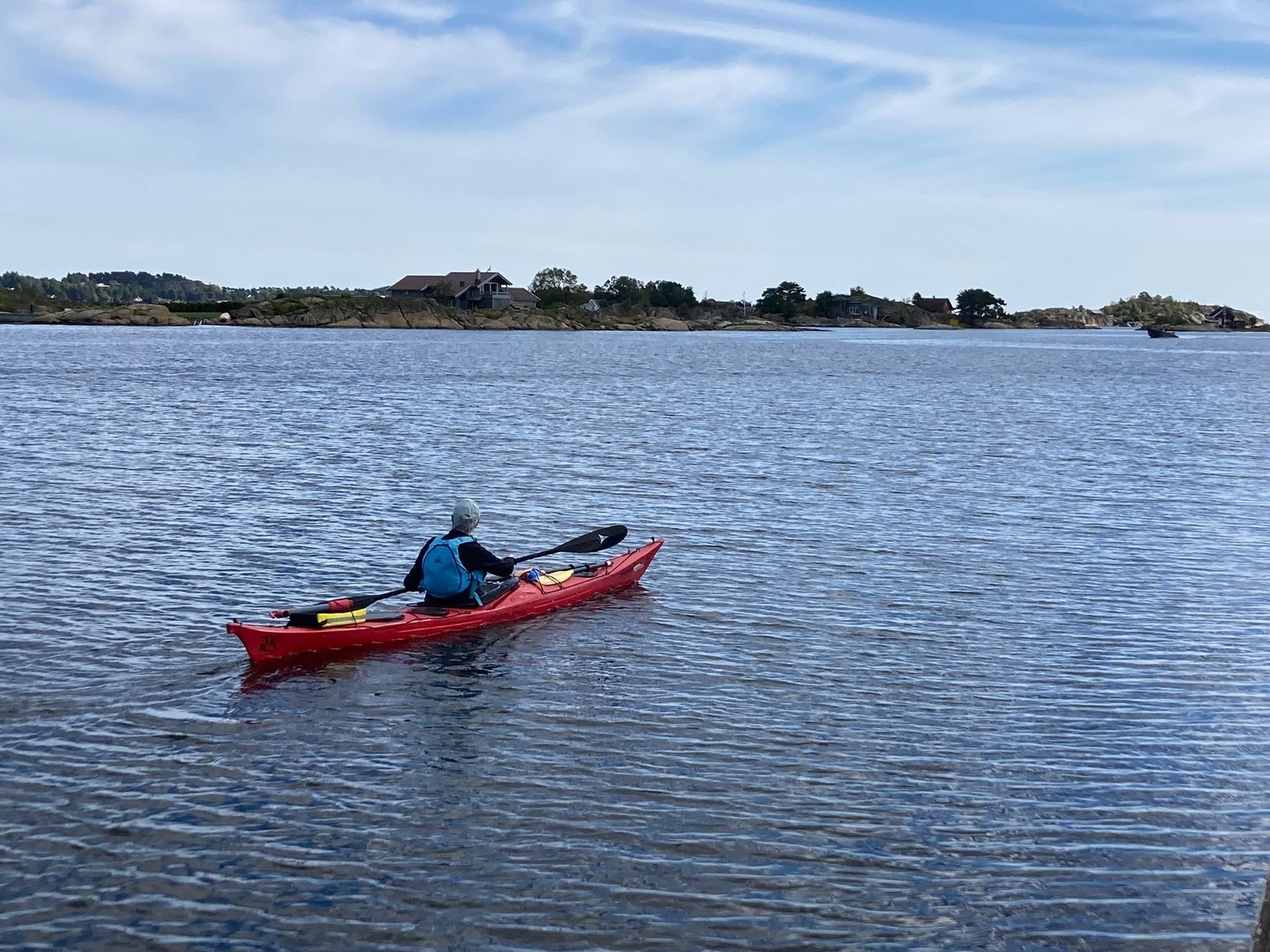 Lei kajakk eller meld deg inn i klubben på Granholmen. Galleribilde