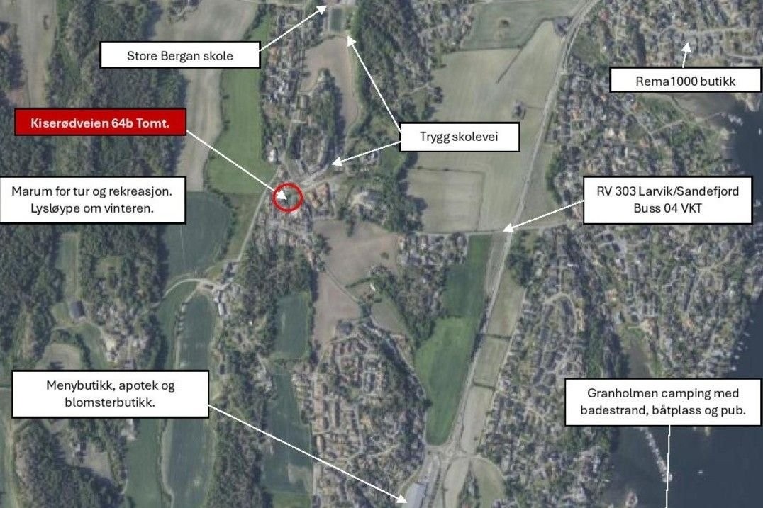 Oversikt over nabolaget Galleribilde