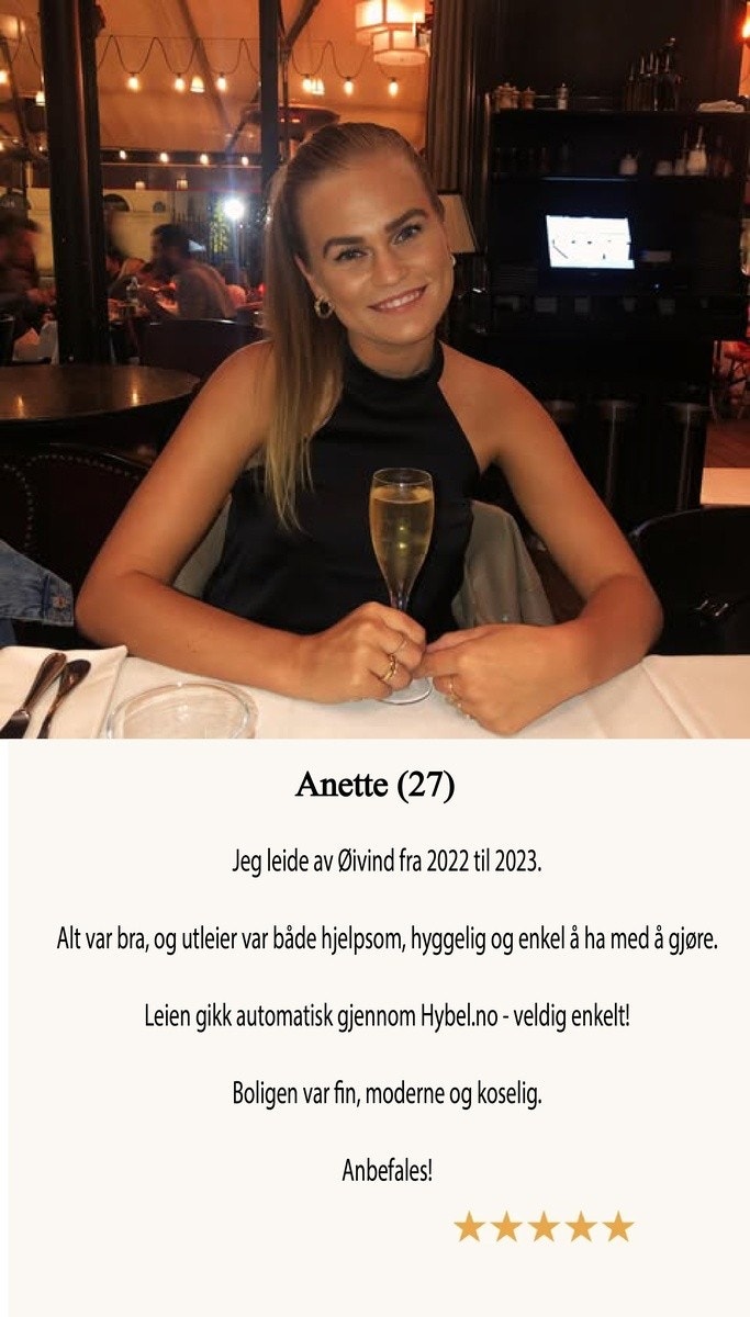 Referanse fra annet, tidligere utleieforhold:) Her vil du trives! Galleribilde