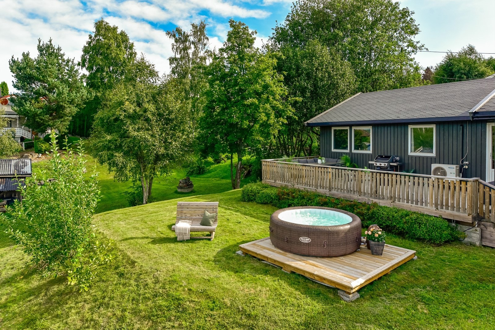 Velkommen til Haugsbakklia 18! Foto Kjell Vidar Marthinsen Galleribilde