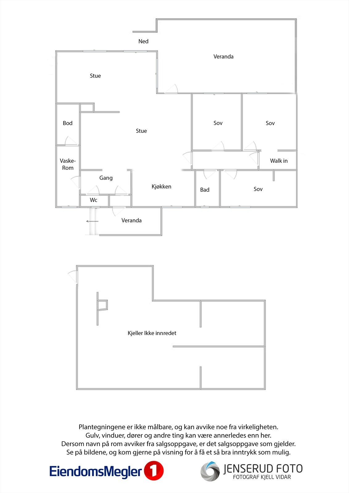 Plantegning Haugsbakklia 18 Galleribilde