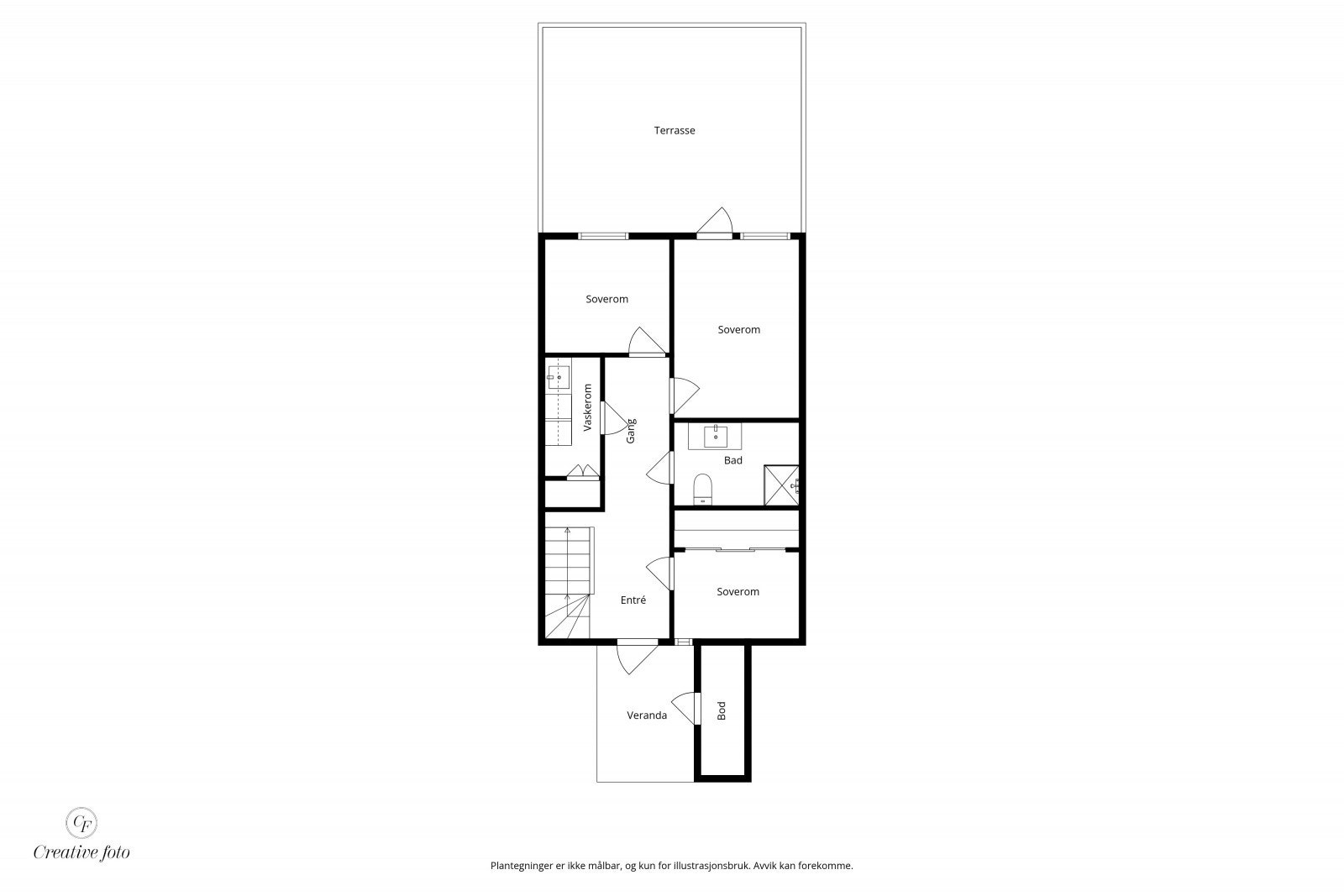 Plantegning - 1. etasje Galleribilde