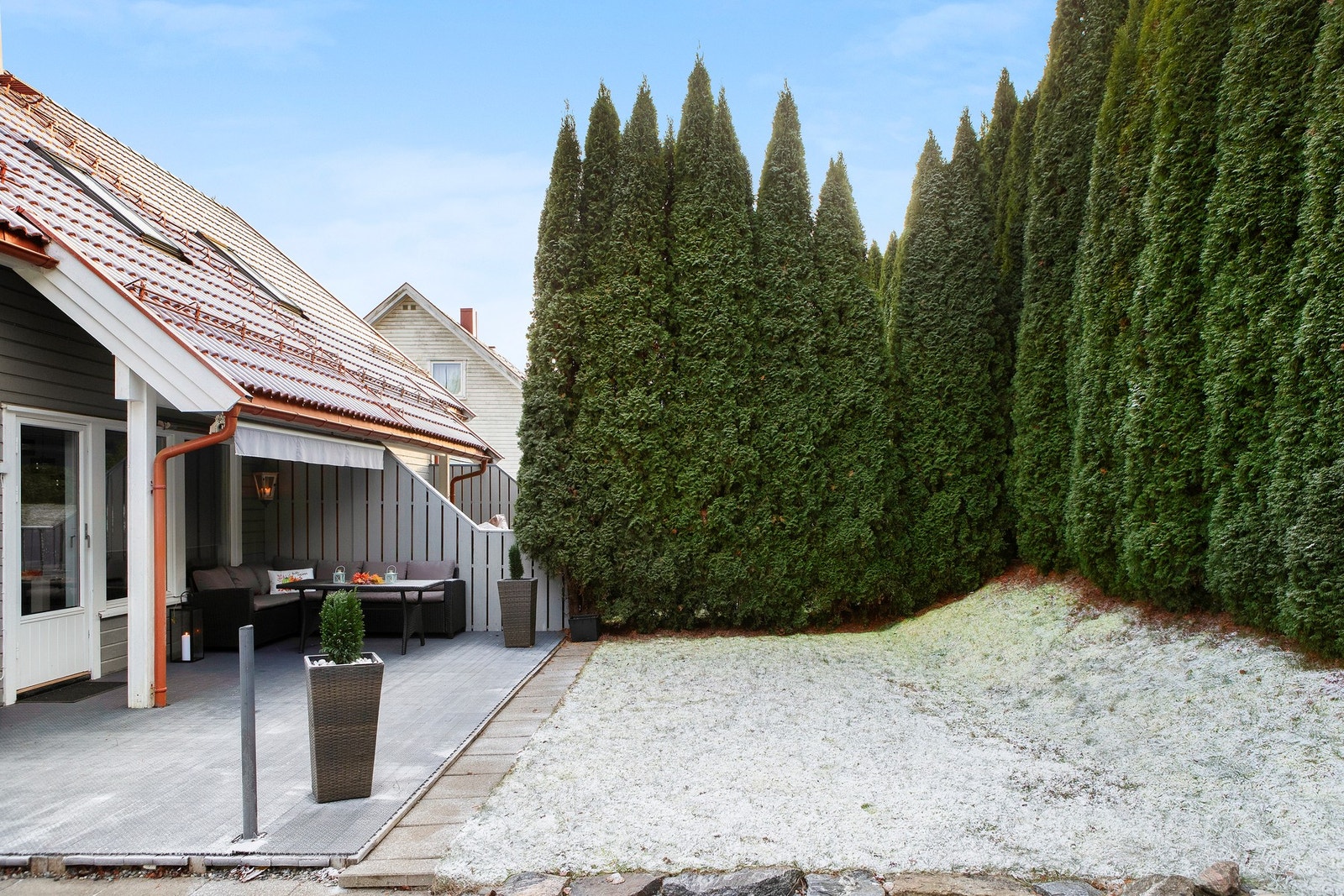 Hagen tidlig frostmorgen Galleribilde