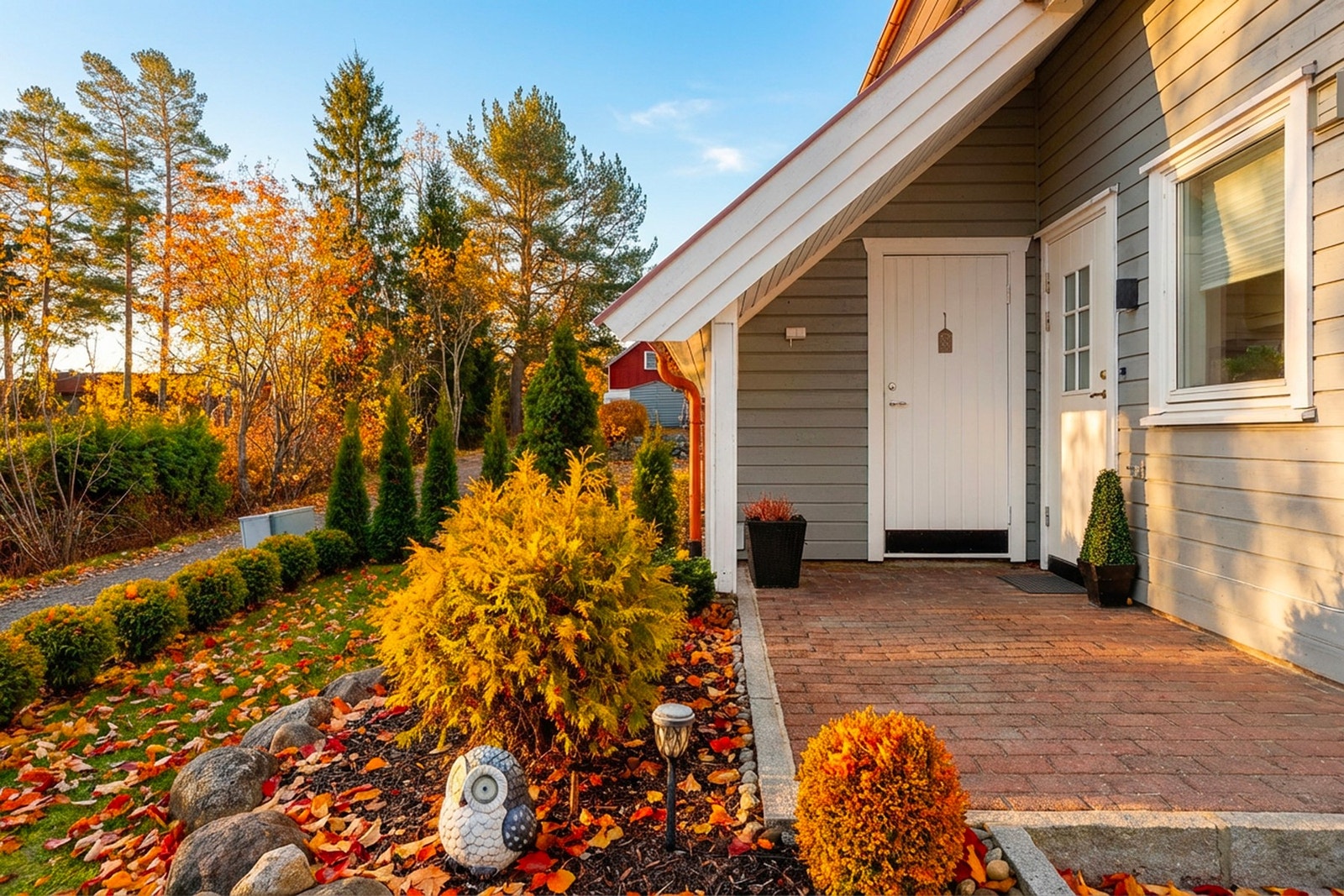 Høststemning i Lutomveien Galleribilde