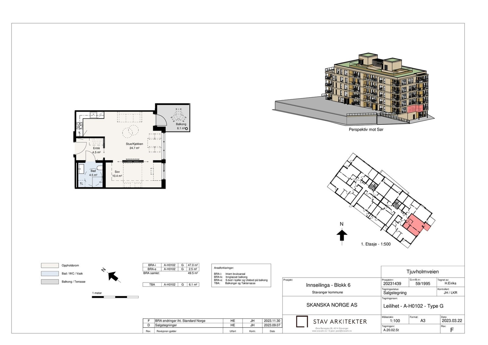 Plantegning A102 Galleribilde