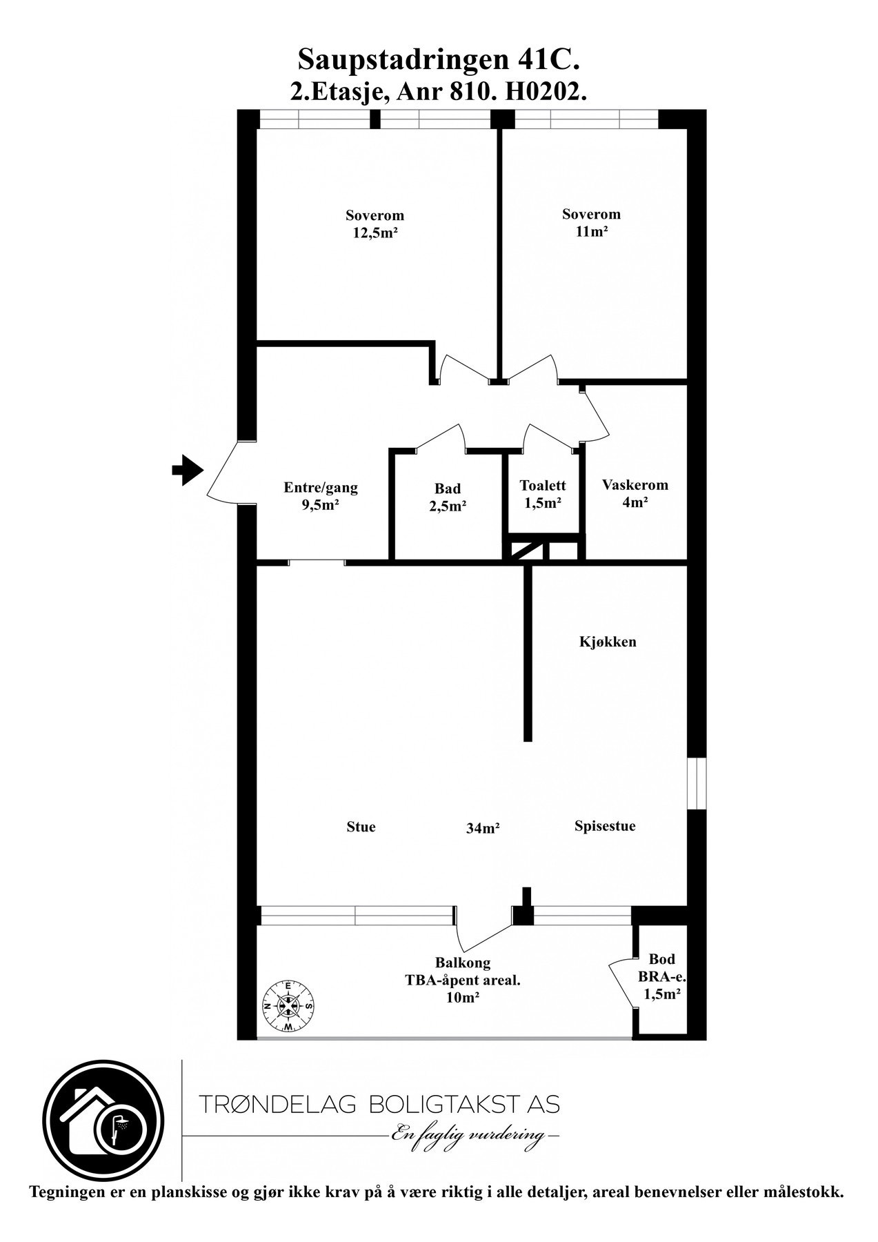 Planskisse. Galleribilde