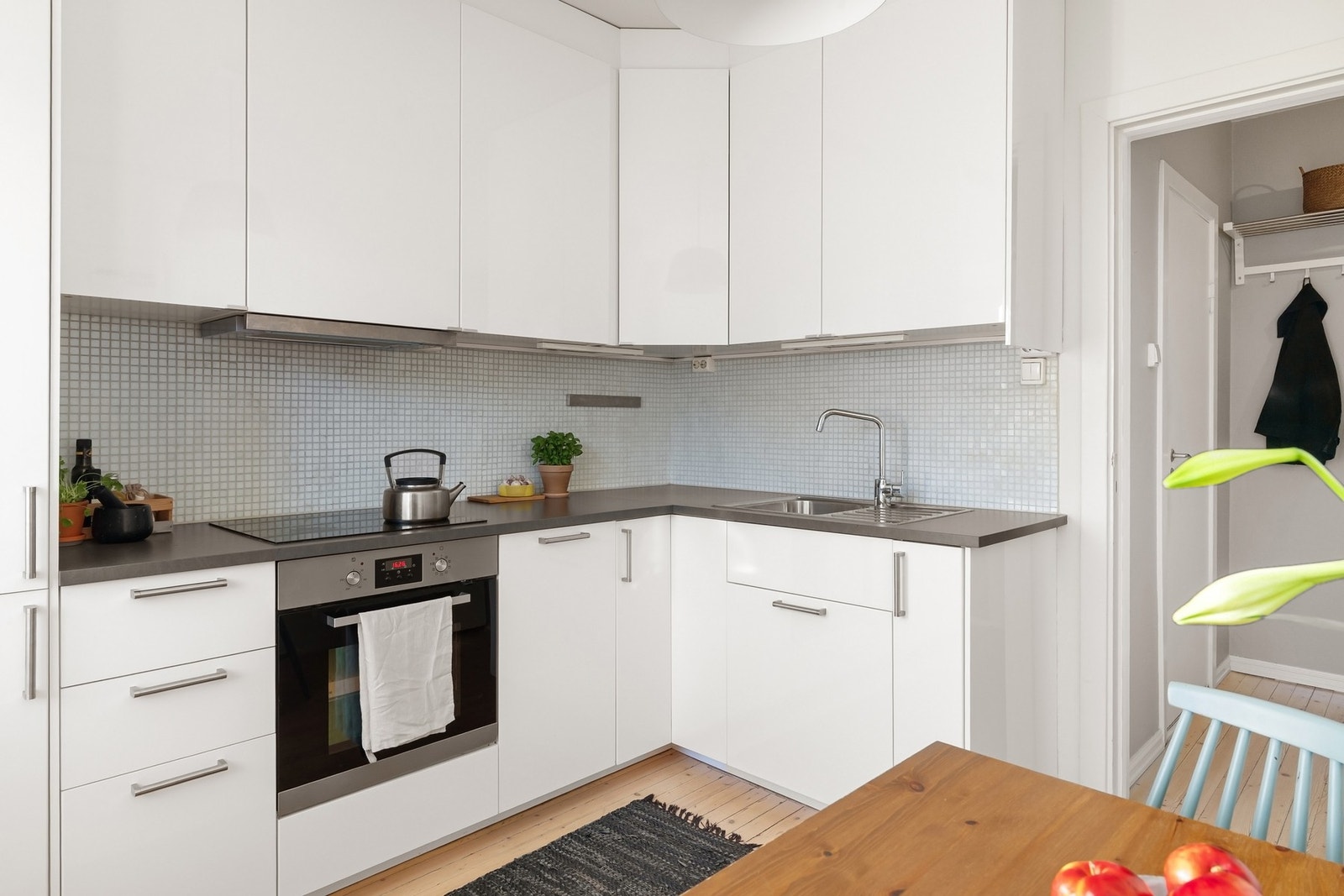 Varmtvann er også inkludert i felleskostnadene. Galleribilde