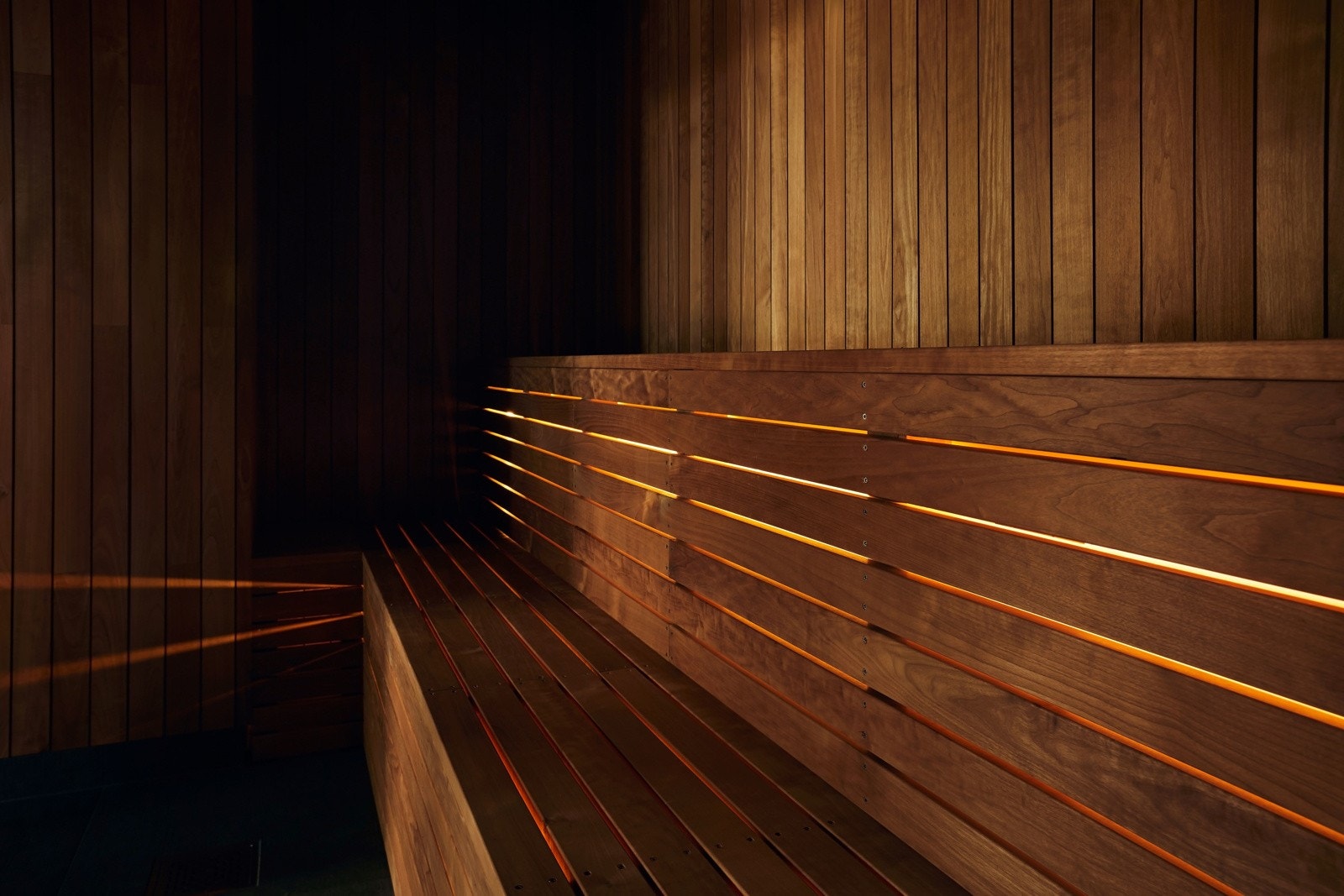 Hot sauna i Ridderbadet. Galleribilde