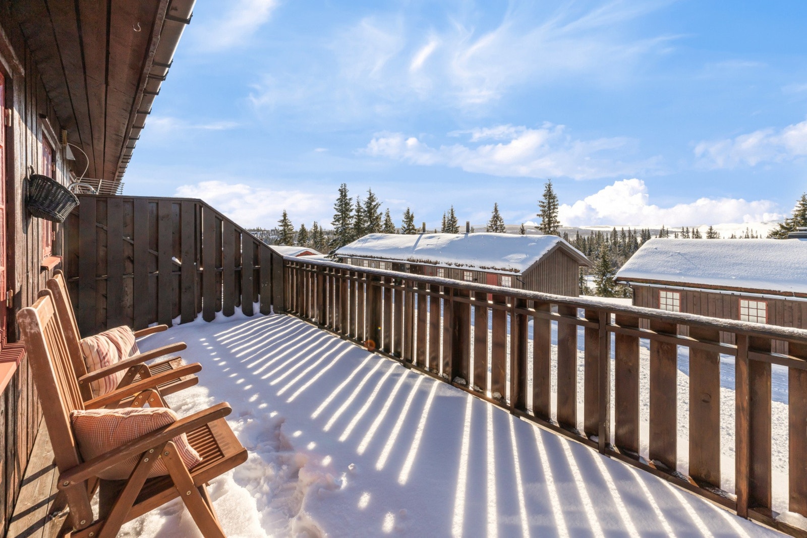 Her kan fine soldager nytes i rolige omgivelser Galleribilde