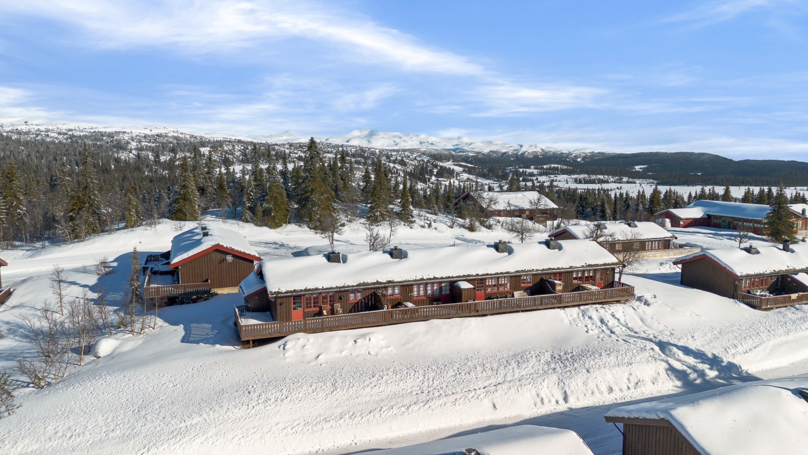 Passer godt for den aktive, samtidig som det er lett å falle til ro når man ankommer hytteenheten Galleribilde