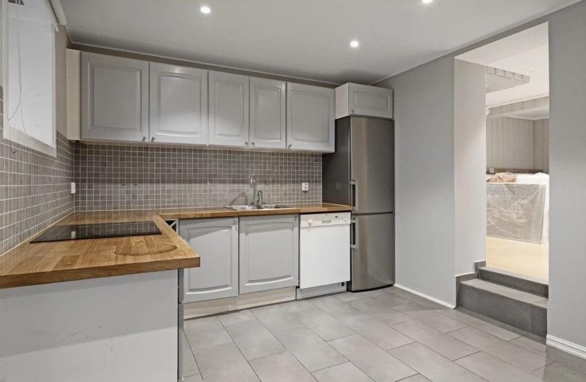 Stort kjøkken Galleribilde