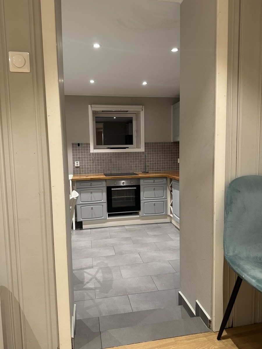 Kjøkken sett fra stue Galleribilde