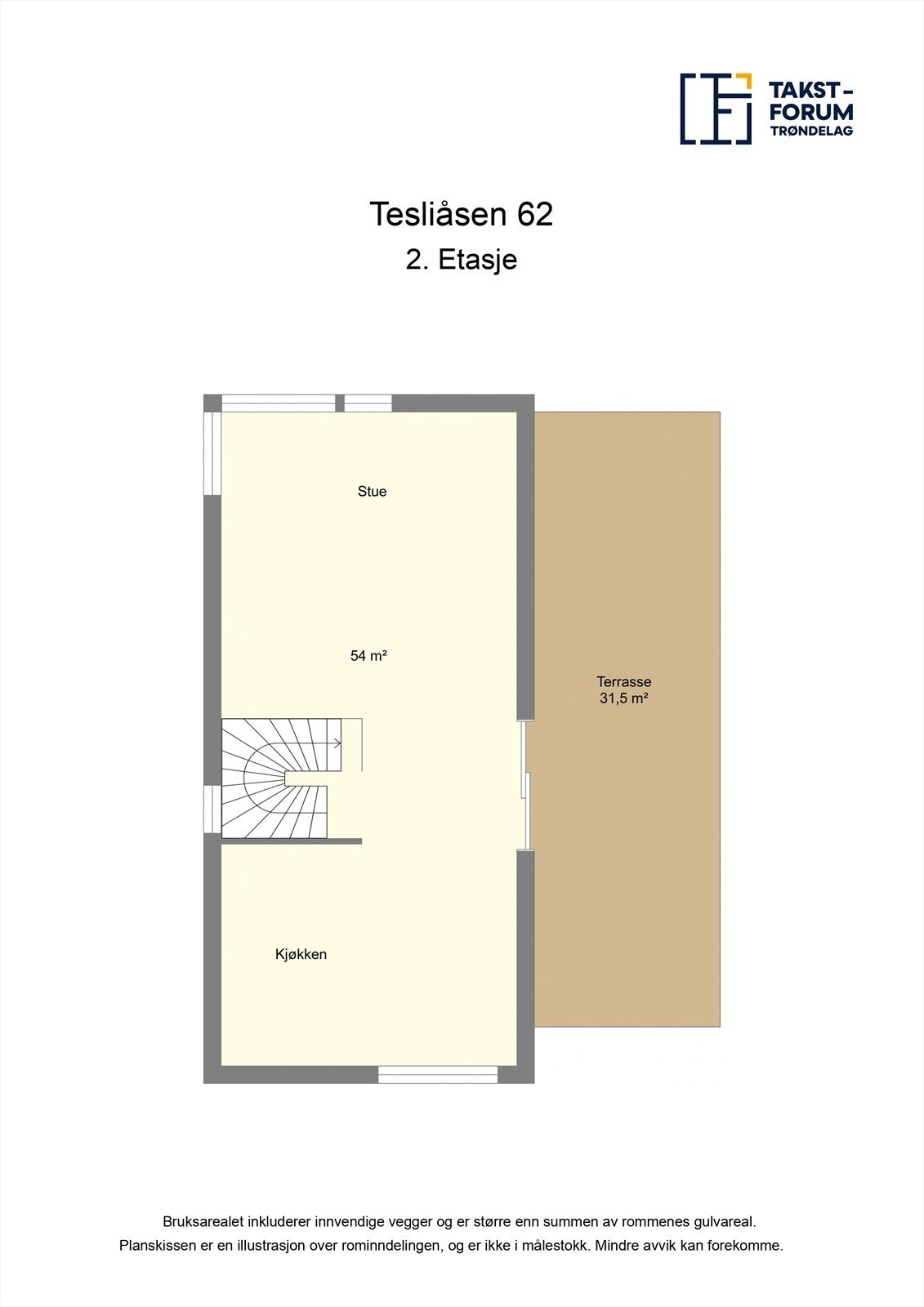 Ta en titt på planskissen av hovedplan og gjør deg kjent med romfordelingen. Galleribilde