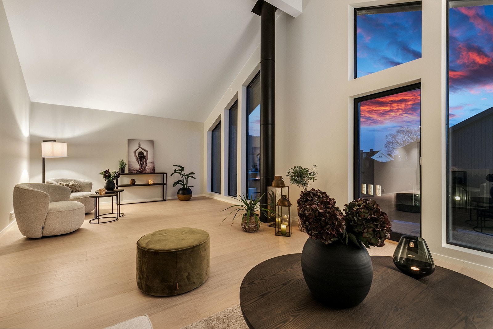 Kveldsstemning stue 2 Galleribilde