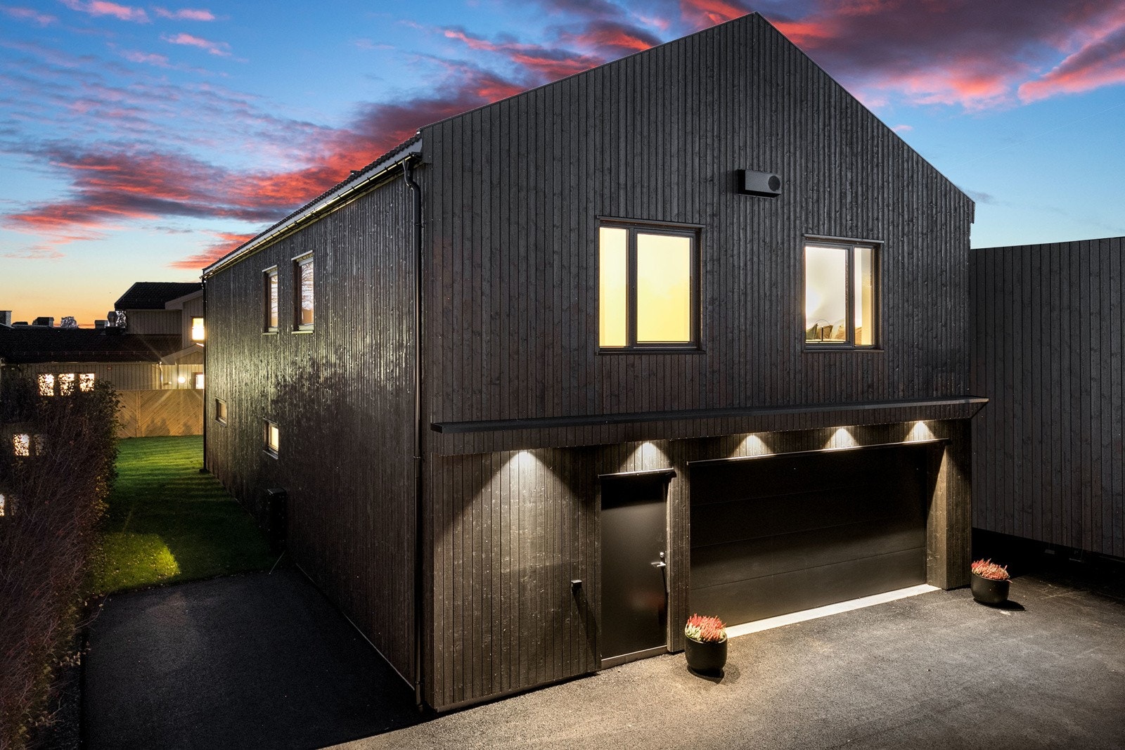 Kveldsstemning innjøring Galleribilde