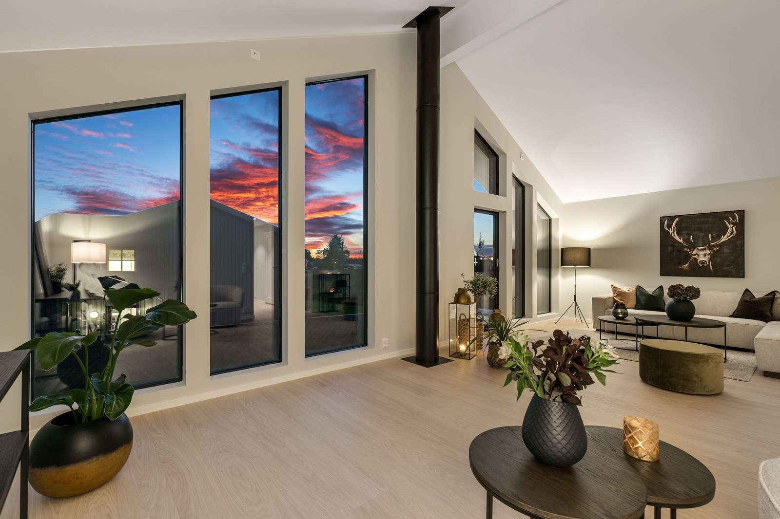 Kveldsstemning stue 2 Galleribilde