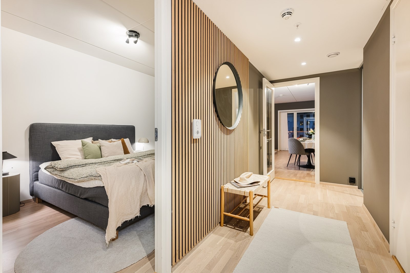 Leiligheten har totalt to soverom Galleribilde