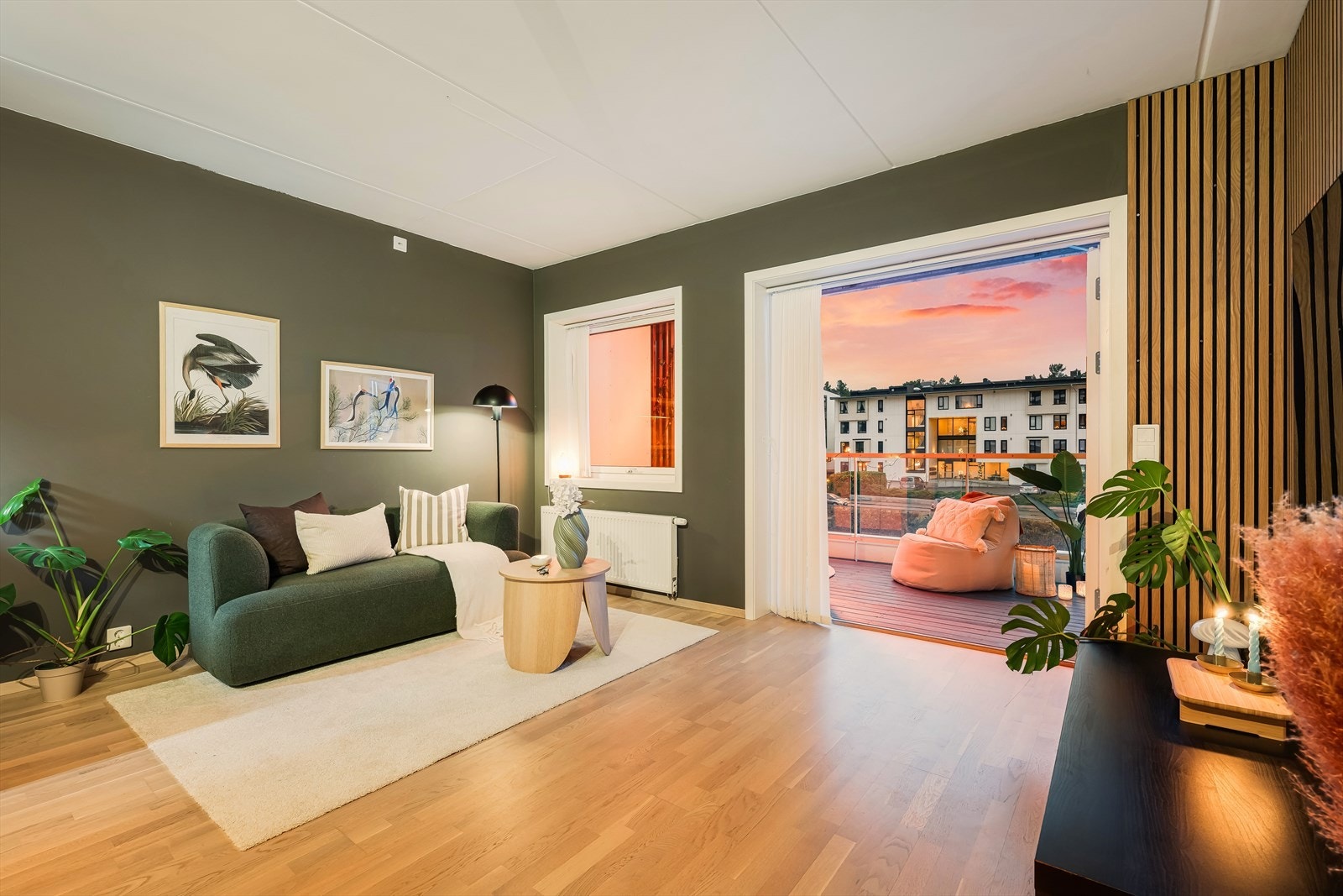 Her får du en lekker leilighet med stor balkong rett ved bybanen! Galleribilde