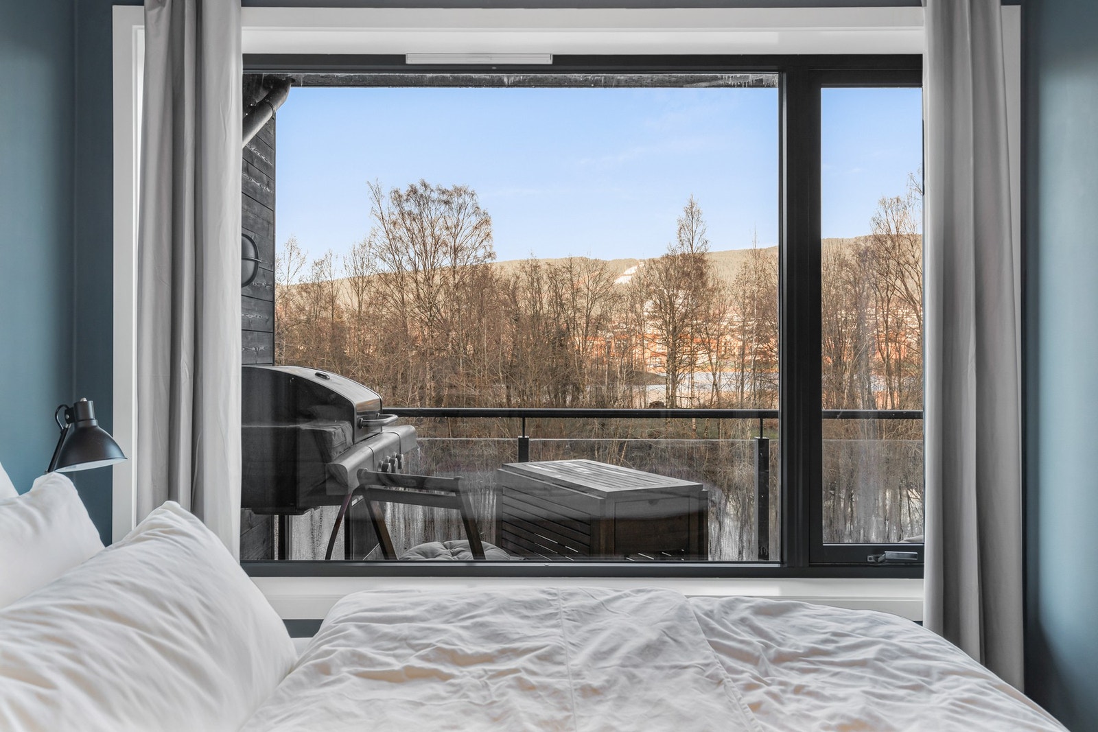 Soverommene vender mot rolige omgivelser Galleribilde