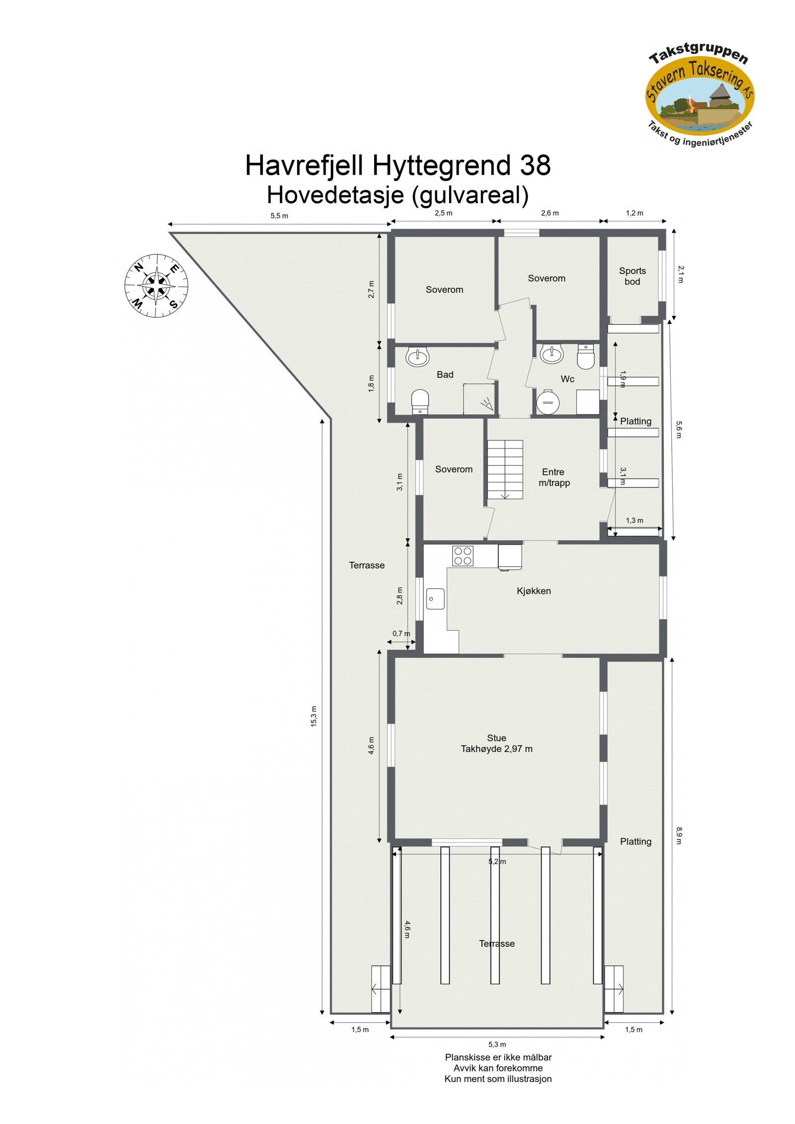 Plantegning. Galleribilde