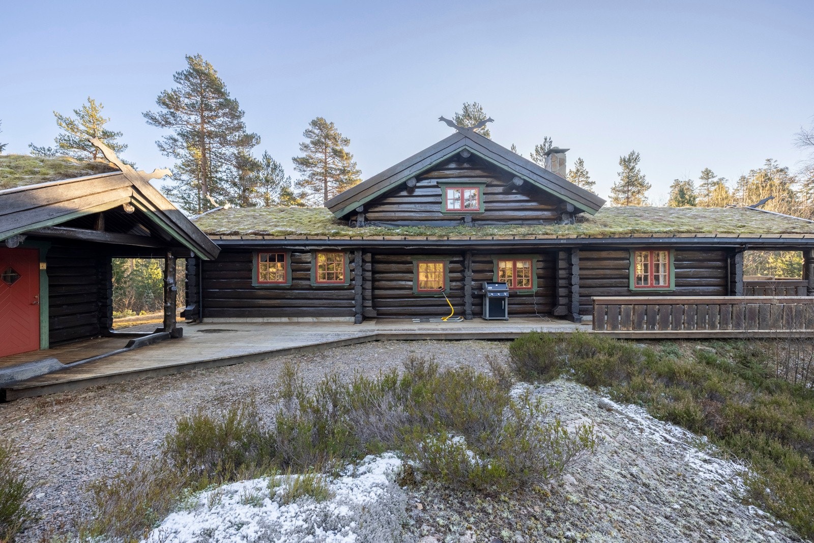 Uteområde. Galleribilde