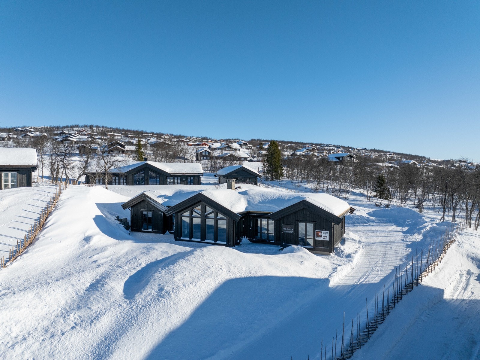 Illustrasjonsfoto av hytte oppført av Hytteplan AS Galleribilde