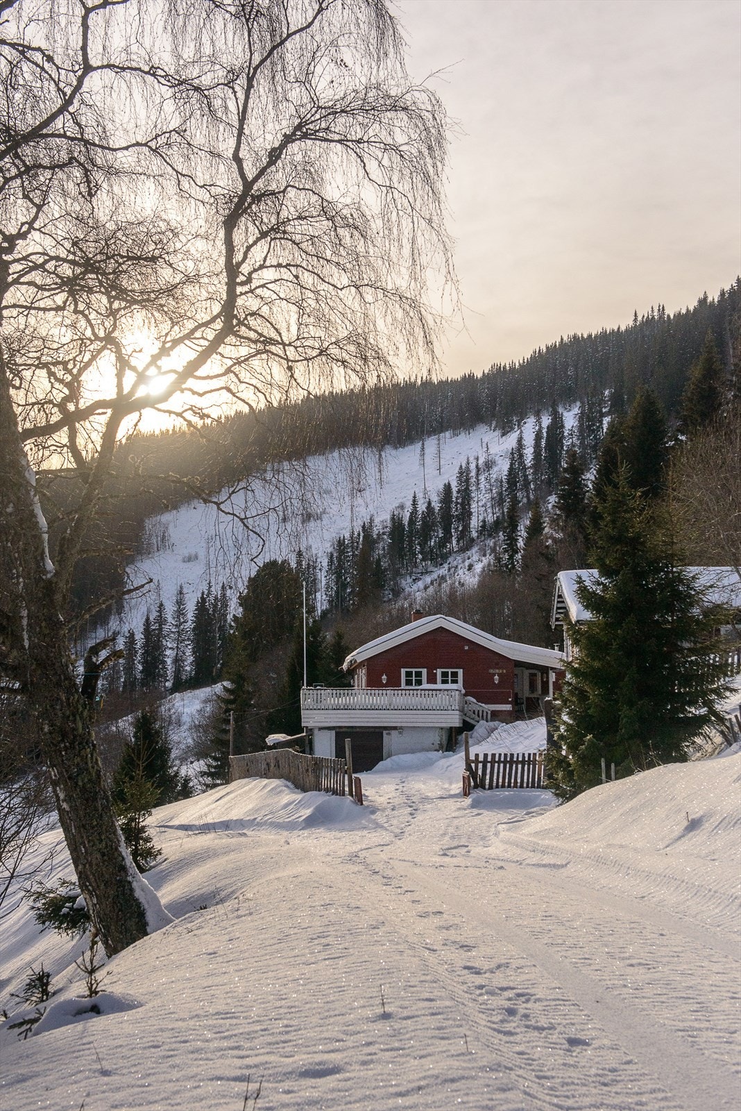 Det er enkel adkomst til eiendommen Galleribilde