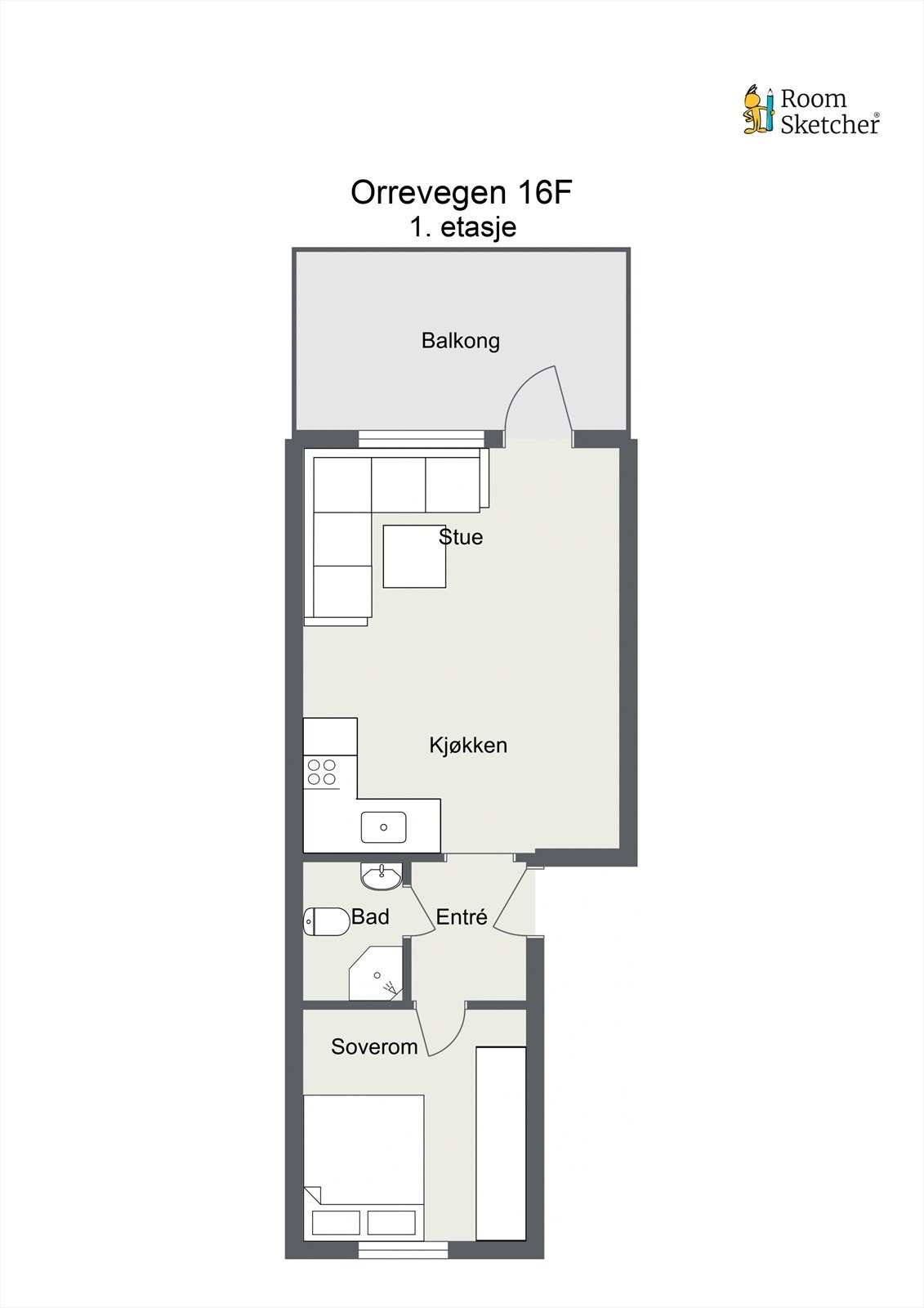 Plantegning. Galleribilde