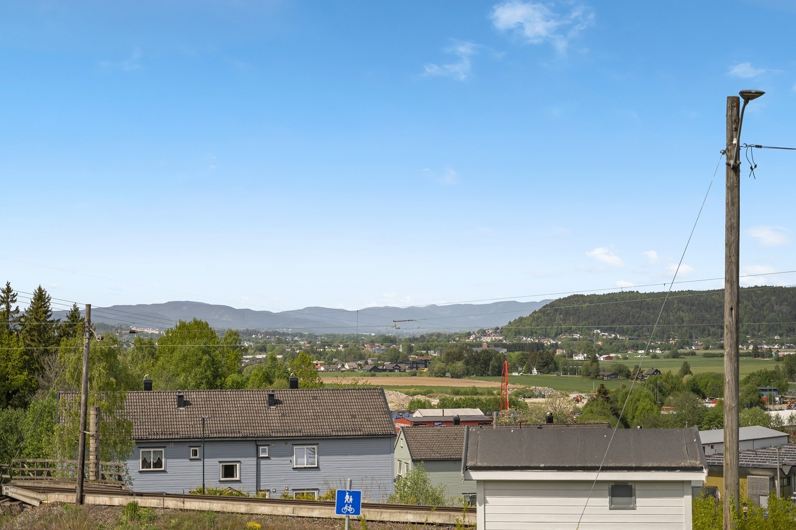 Utsikt fra veranda. Galleribilde