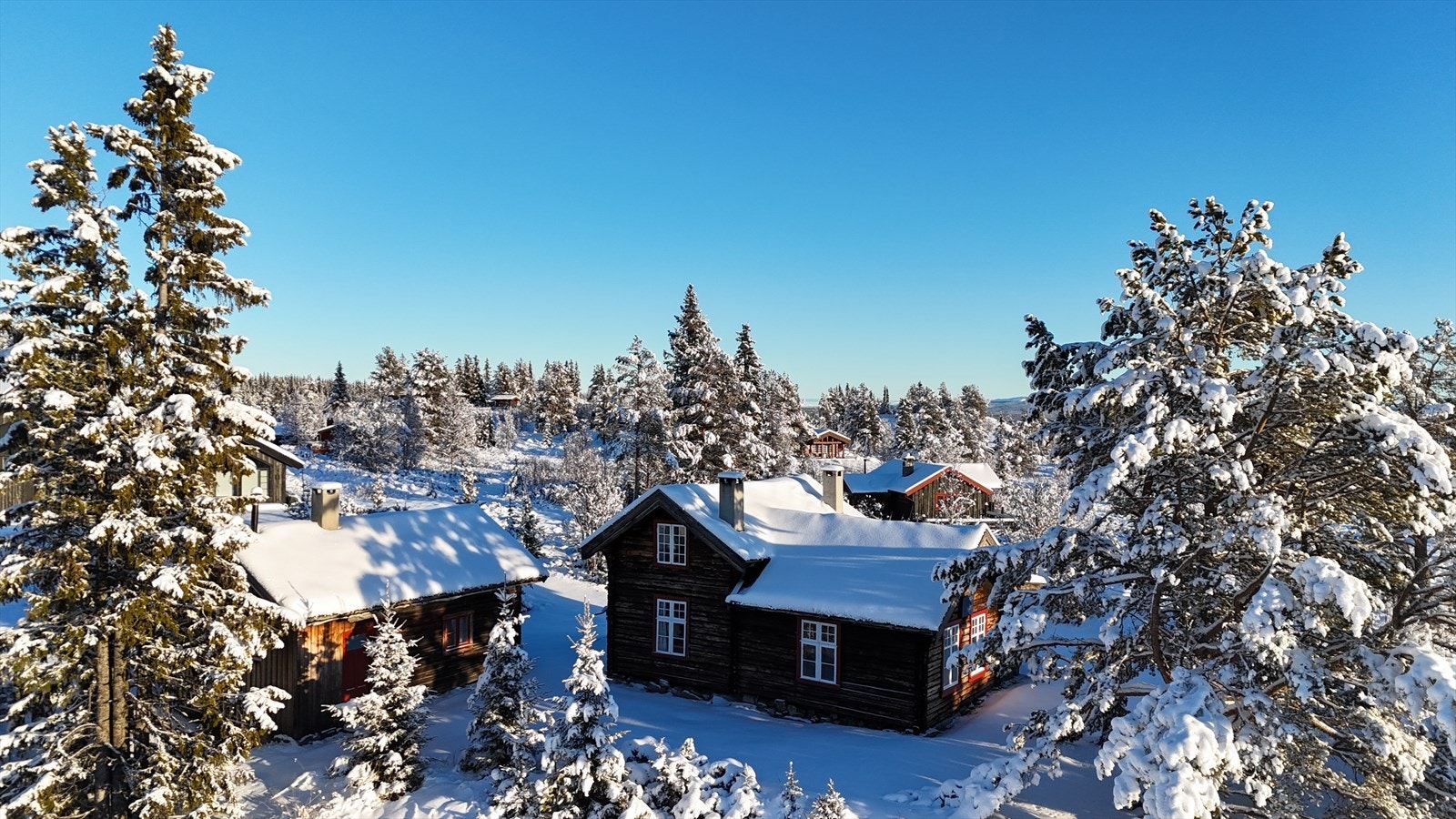 Annekset ble hentet fra Vestre Gausdal og satt opp på tomten i 2000. Galleribilde